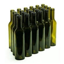 Load image into Gallery viewer, 375ml Green Bordeaux Wine Bottles Pack of 24