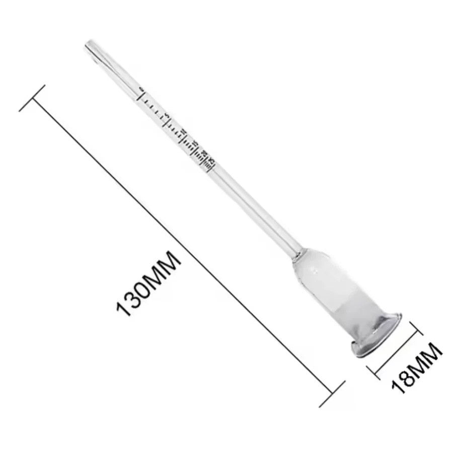 Vinometer – 0–20% ABV Alcohol Tester for Dry Wine (13 cm / 5.1 in)