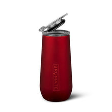 Load image into Gallery viewer, Brumate Champagne Flute Red Velvet