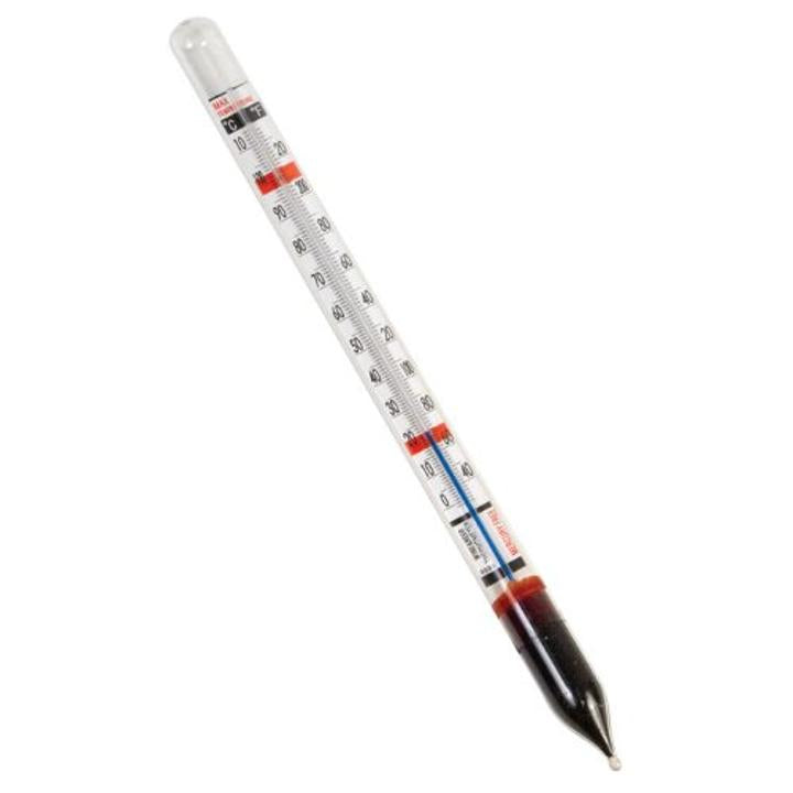 Floating Thermometer – 12-Inch Brewing & Winemaking Temperature Gauge