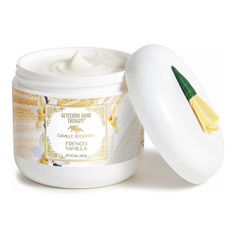 Camille Beckman French Vanilla Glycerine Hand Therapy 8oz Jar