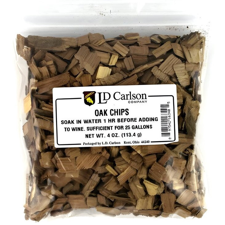 LD Carlson Oak Chips 4oz Wine Craft