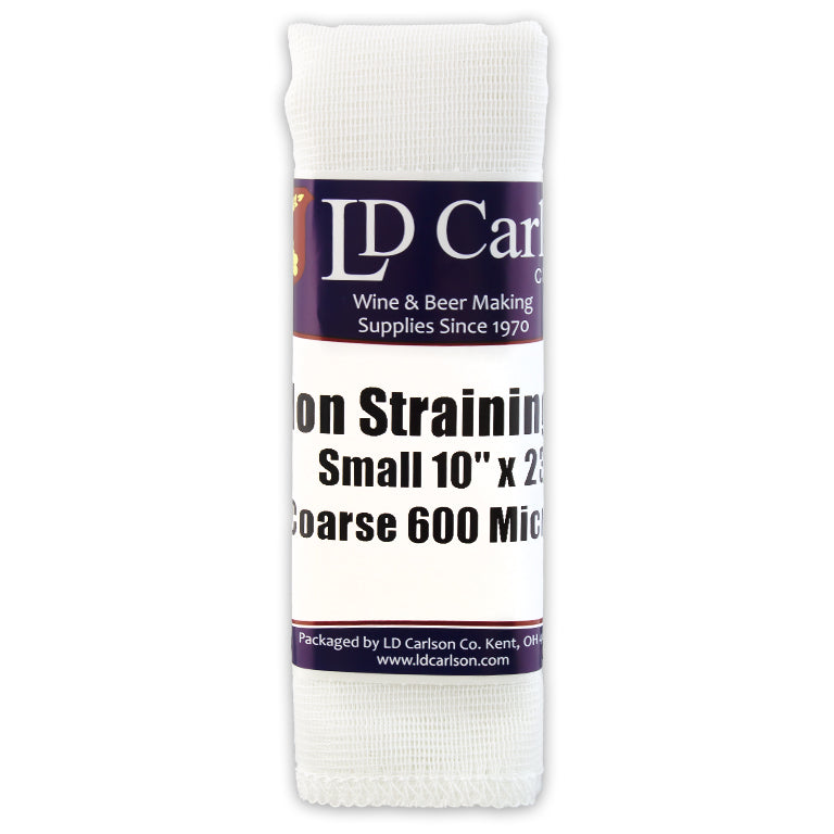 Nylon Straining Bag – 10" x 23" (600 Micron) for BIAB, Winemaking & Food Use