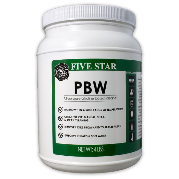 Five Star PBW cleaner 4LB