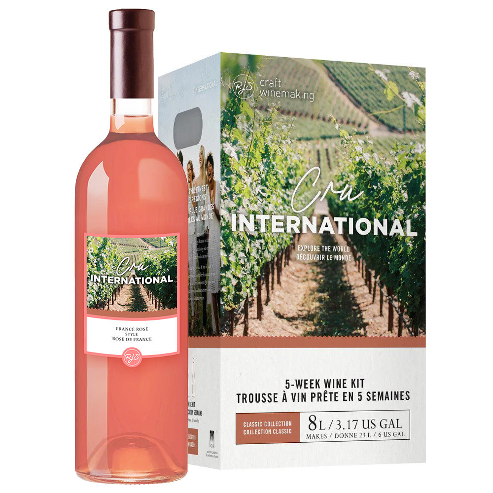 RJS Cru International Series Wine Kit – France Rose