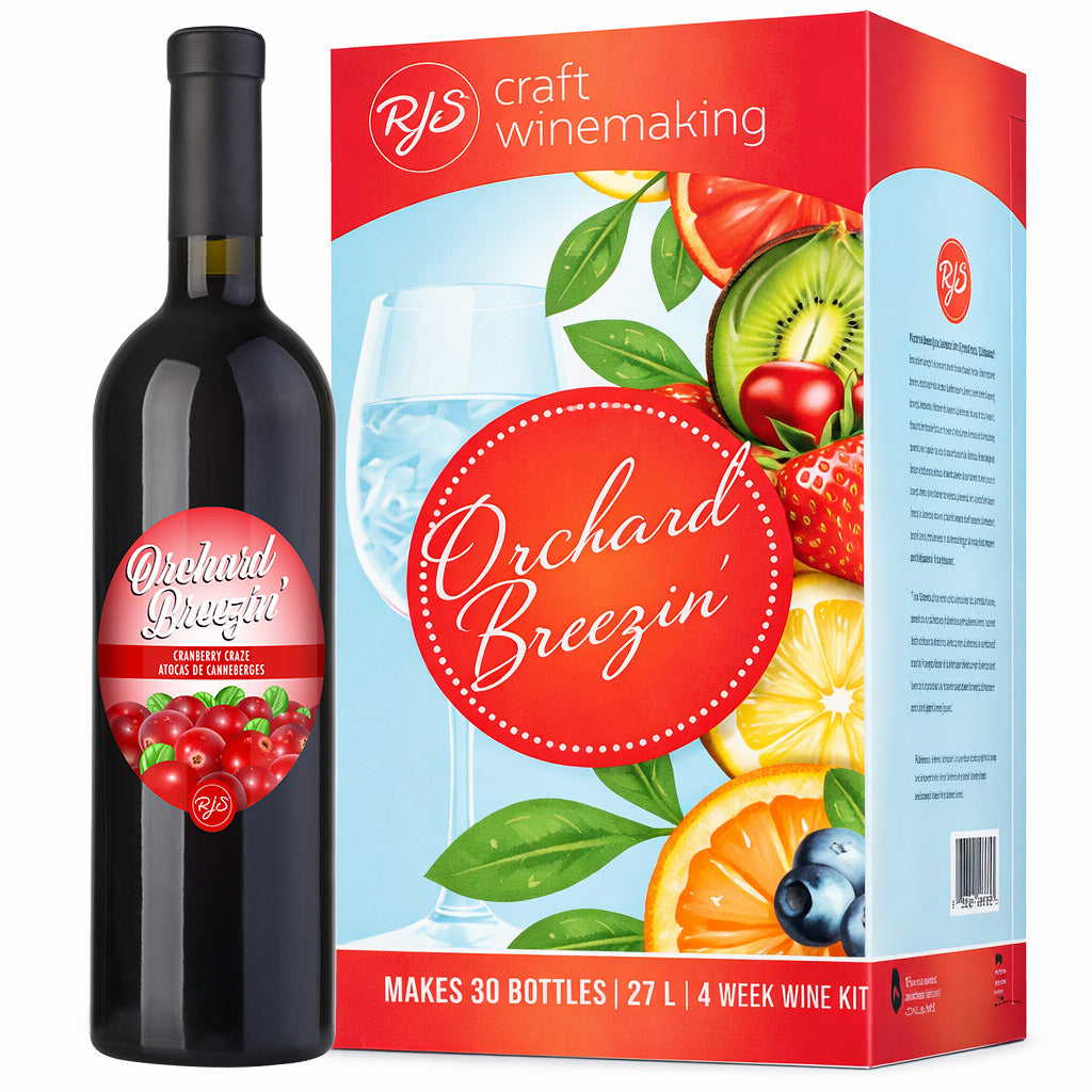 RJS Orchard Breezin Wine Kit – Cranberry Craze