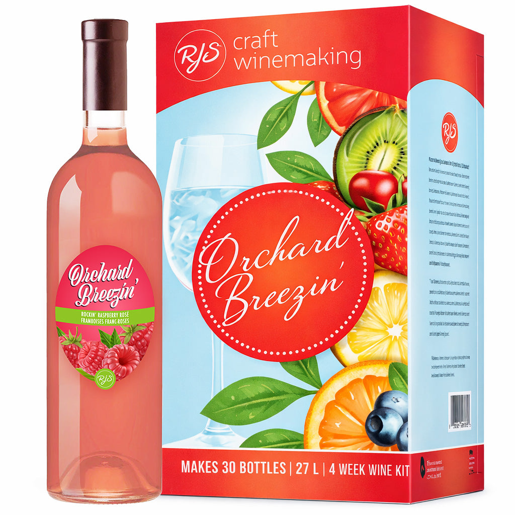 RJS Orchard Breezin Wine Kit – Rockin Raspberry Rosé