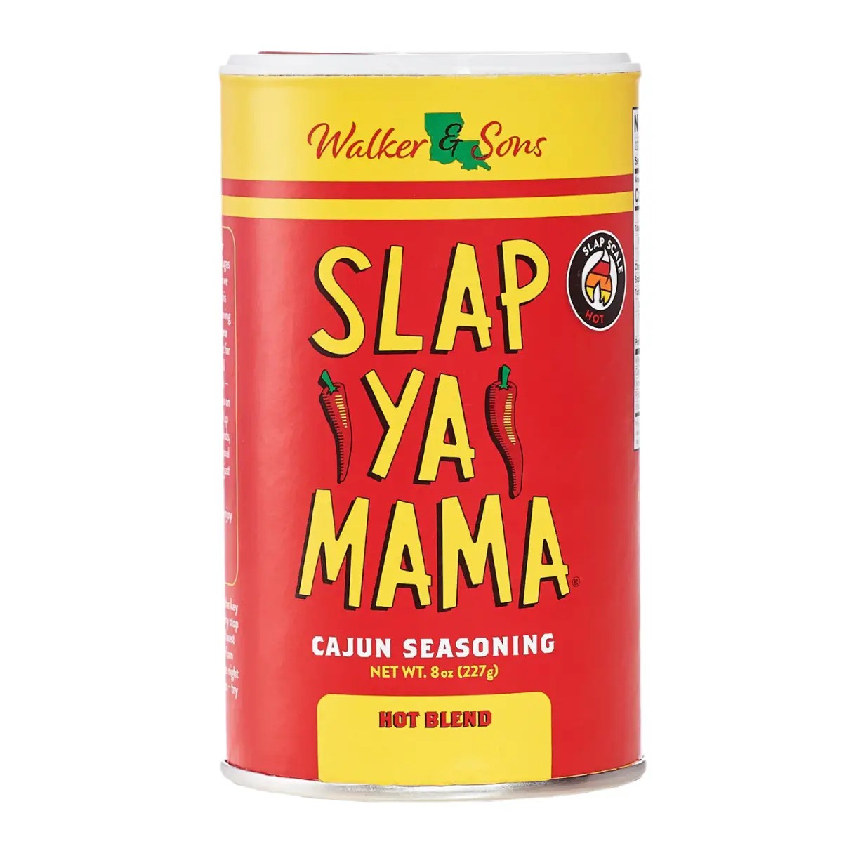 Slap Ya Mama Cajun Seasoning 8 oz – Original, Hot & White Pepper Blend