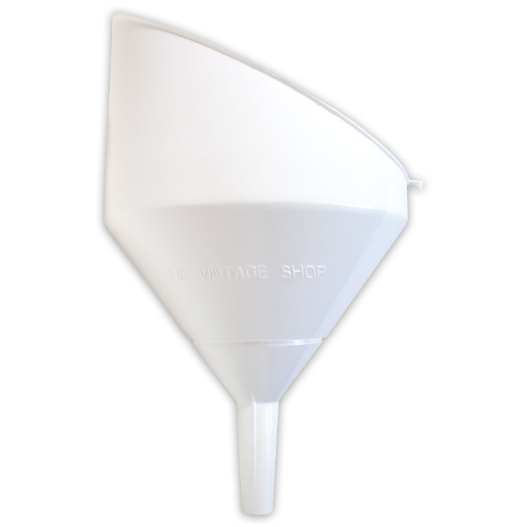 Anti-Splash 10" Funnel with Fine Mesh Filter Screen – For Wine, Beer & Liquid Transfers