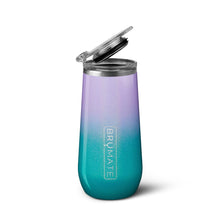 Load image into Gallery viewer, Brumate Champagne Flute Glitter Mermaid