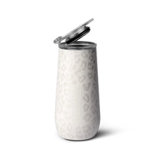 Load image into Gallery viewer, Brumate Champagne Flute Limestone Leopard