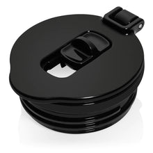 Load image into Gallery viewer, Brumate Champagne Flute Straw Lid Black