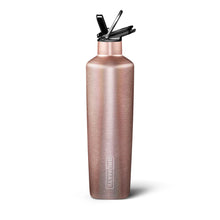 Load image into Gallery viewer, Brumate Rehydration Bottle Glitter Rose Gold