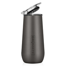 Load image into Gallery viewer, Brumate Champagne Flute Black Stainless