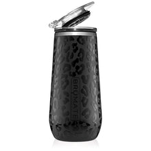 Load image into Gallery viewer, Brumate Champagne Flute Onyx Leopard