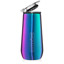 Load image into Gallery viewer, Brumate Champagne Flute Rainbow Titanium