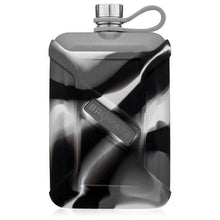 Load image into Gallery viewer, Brumate Liquor Canteen Matte Gray Camo Swirl