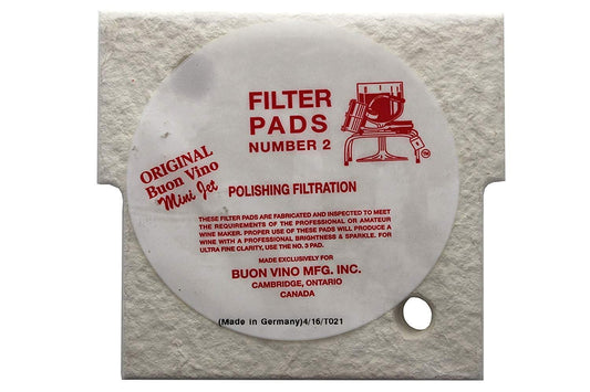 Buon Vino #2 Mini Jet Filter Pad - Wine Craft