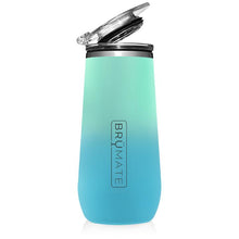 Load image into Gallery viewer, Brumate Champagne Flute Seaglass