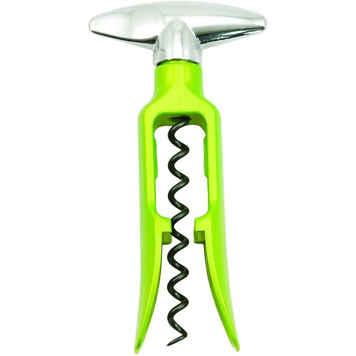 True Brands Twister Easy-Turn Corkscrew Light Green