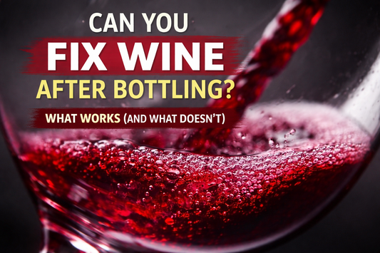 Can You Fix Wine After Bottling - What Works and What Doesn't