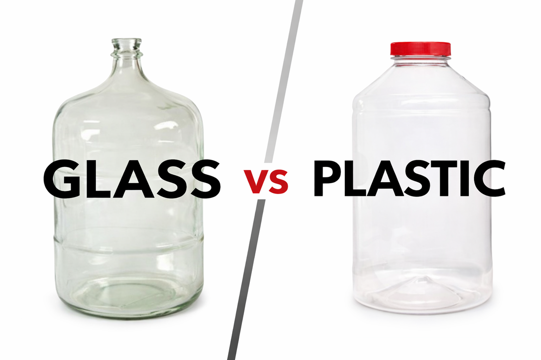 Glass vs Plastic Carboys for Winemaking: Pros, Cons, and Which Size to Choose