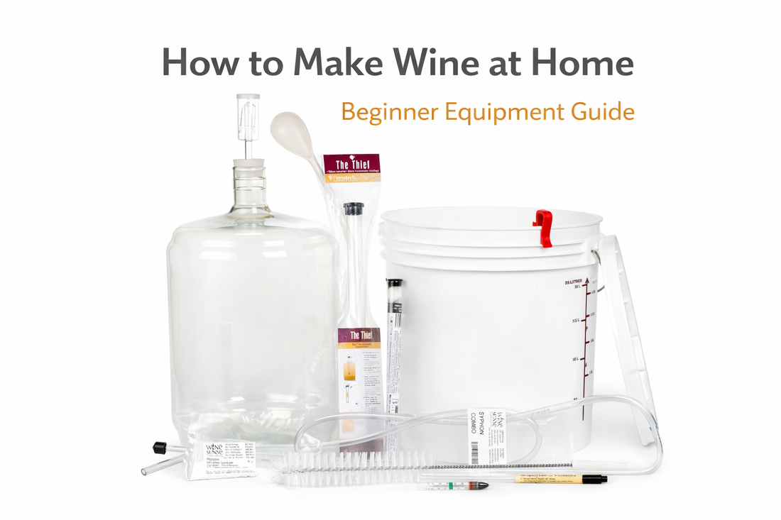 How to Make Wine at Home: Beginner Equipment Guide