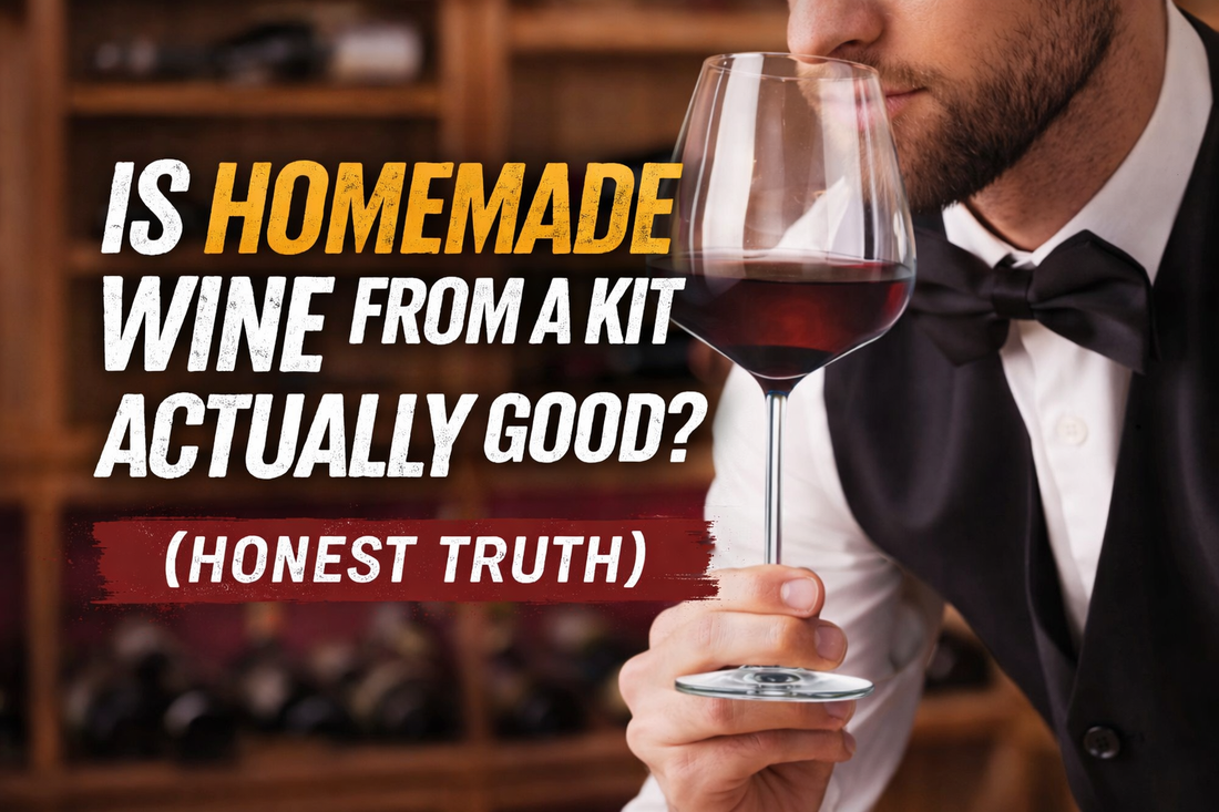 Is homemade Wine from a Kit actually good - honest truth