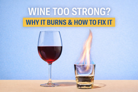 Why Your Wine Has a Burning Alcohol Taste (And How to Fix It)