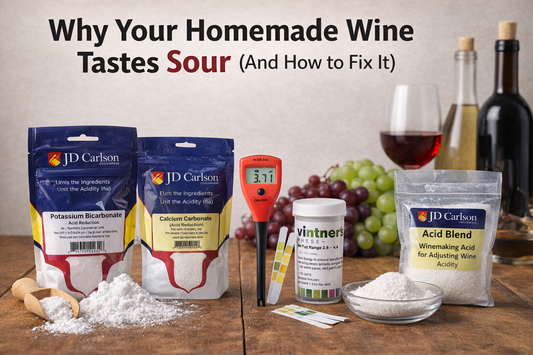 Why Your Homemade Wine Tastes Sour (And How to Fix It)