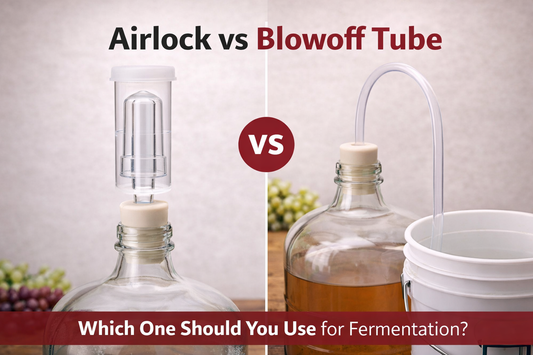 Airlock vs Blowoff Tube: Which One Should You Use for Fermentation?