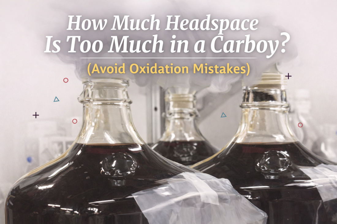 how much headspace is too much in a carboy avoid oxidation mistakes