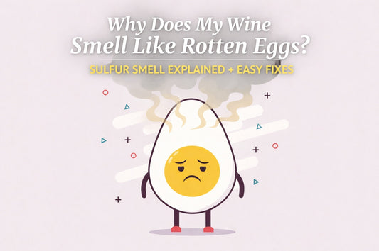 Why does my wine smell like rotten eggs