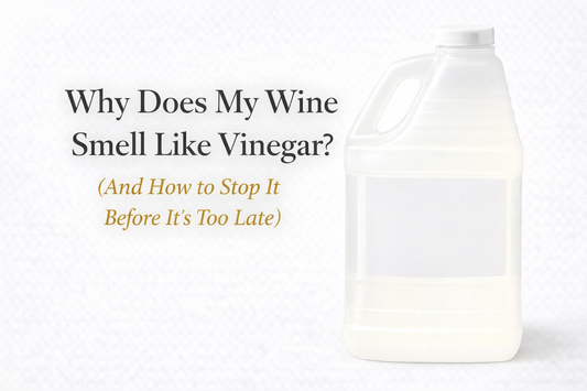 how to stop wine turning into vinegar