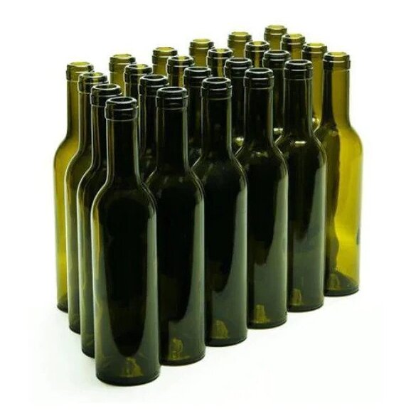 375ml Green Bordeaux Wine Bottles Pack of 24