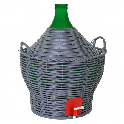 Vintage Used Demijohn with Basket (LOCAL PICKUP ONLY)