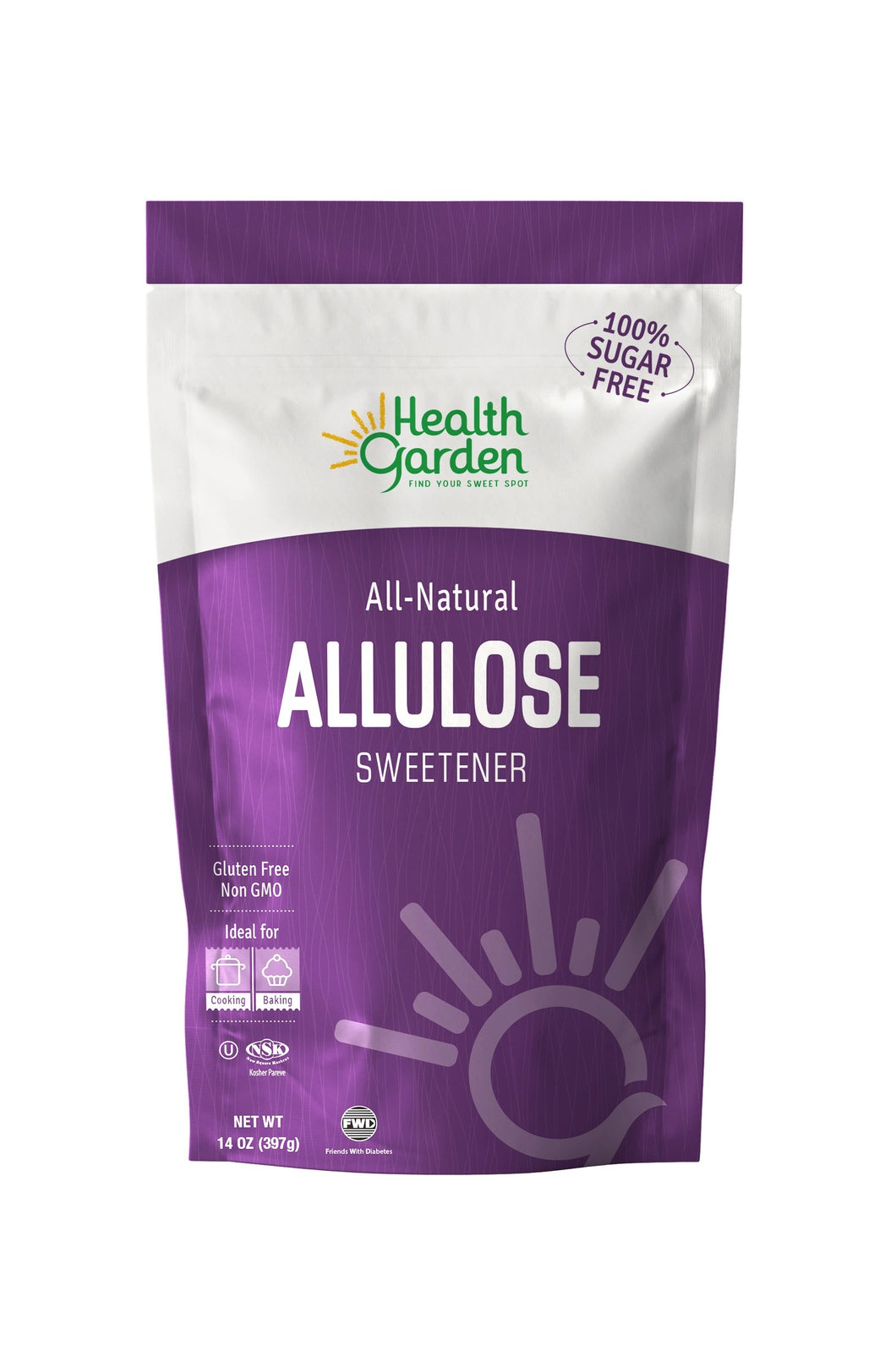 Organic Allulose Sweetener – 14oz