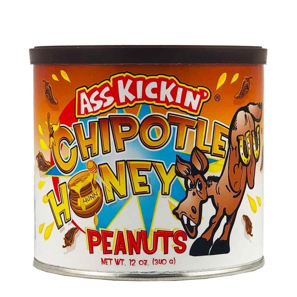 Ass Kickin Chipotle Honey Peanuts 340 g Canada