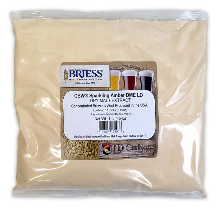 Briess CBW Sparkling Amber Dry Malt Extract 1LB