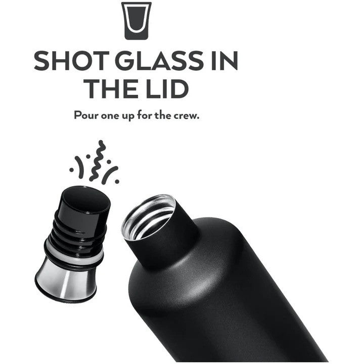 Brumate Fifth Shot Glass in the Lid