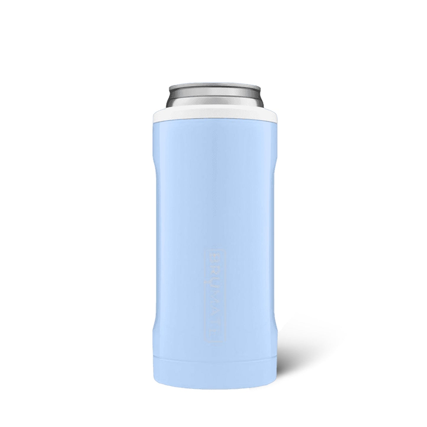 BruMate Hopsulator Slim Blue and White