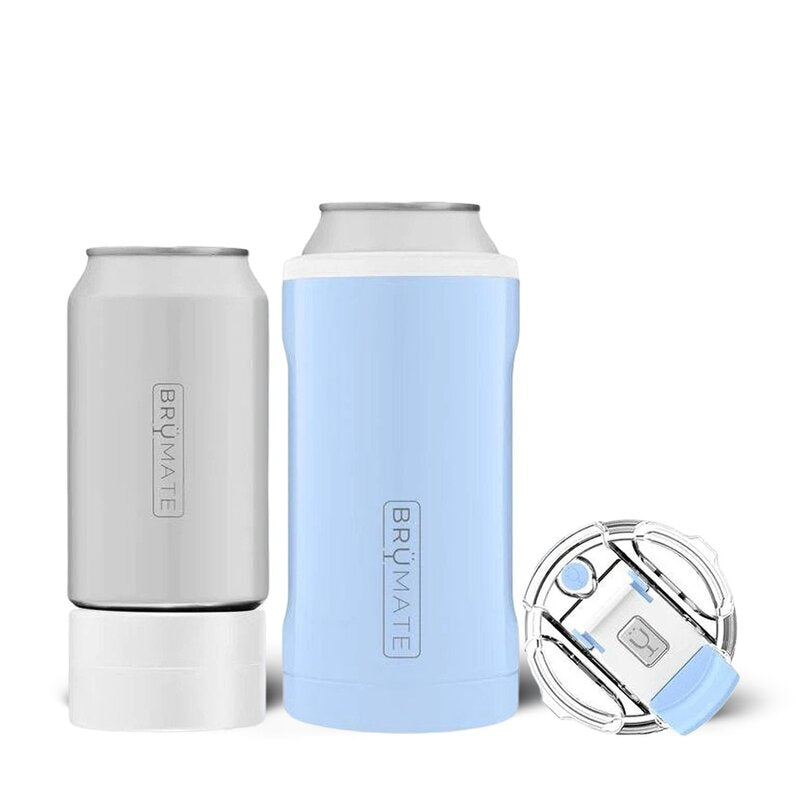 Brumate Hopsulator Trio Baby Blue And White