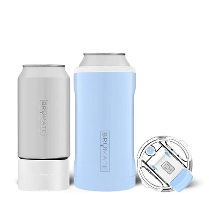 Brumate Hopsulator Trio Baby Blue And White