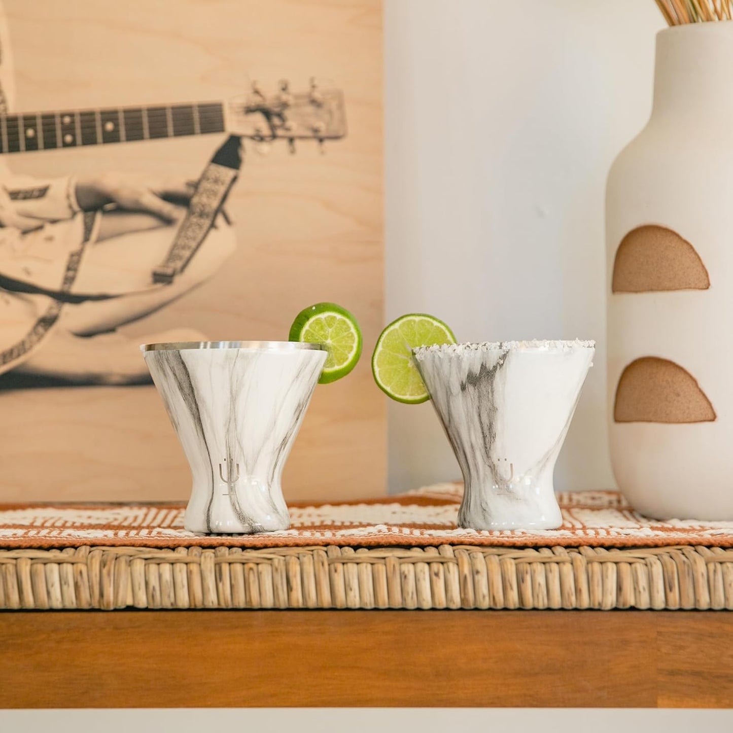 BrüMate MargTini Insulated Margarita Glass