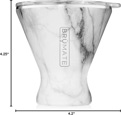 BrüMate MargTini Insulated Margarita Glass