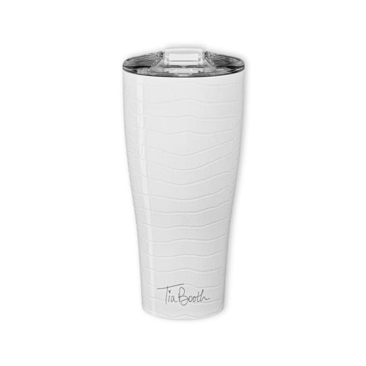 Brumate Nav 32oz Pearl Croc Tia Booth