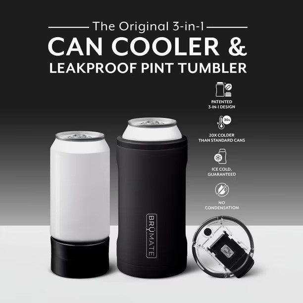 Brumate Hopsulator Trio Can Cooler and Leakproof Pint Tumbler