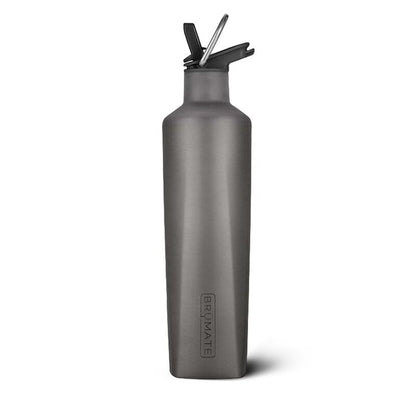 Brumate Rehydration Bottle Black Stainless