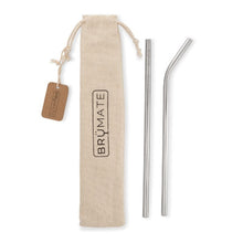 Load image into Gallery viewer, Brumate Reusable Imperial Pint Straws Stainless
