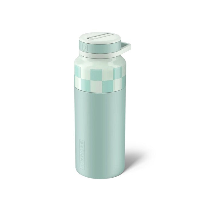 BruMate Rotera 35oz Seafoam Checker